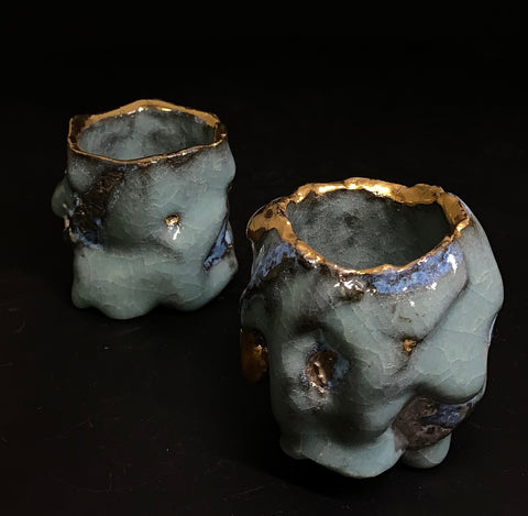 酒器セット青磁「Resilience」｜市川透