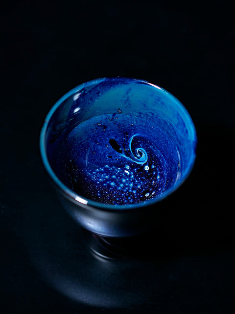Drinking the Cosmos, Sake Cup, Galaxy | Mieko Noguchi (alternate view)