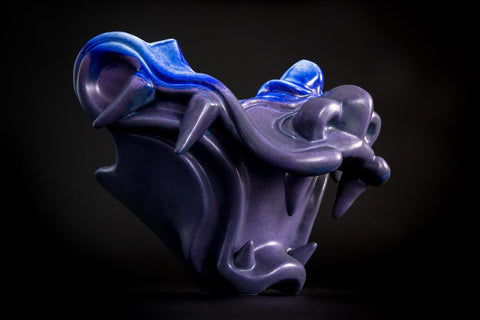 Cheek Armor Cup, Dragon Form, Mt. Fuji | Takahiro Koga (alternate view)